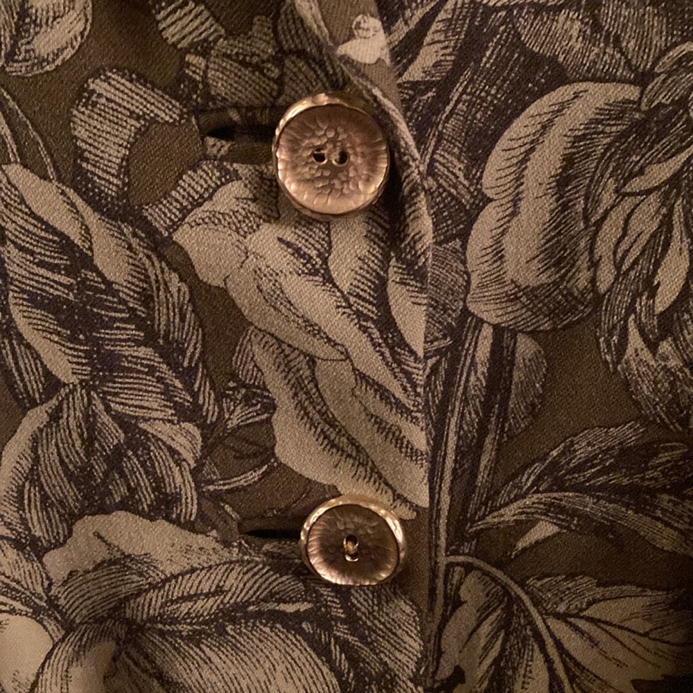Italian Designer Wool Blazer, - Picture 4 of 4
